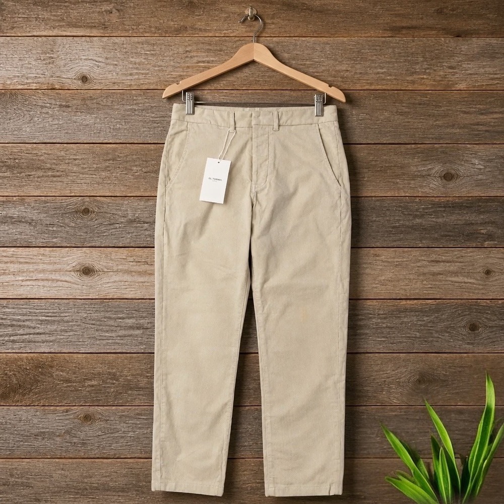 Octobre Editions NWT Tom Chino Corduroy Trousers 31 Coastal Gentleman Classic